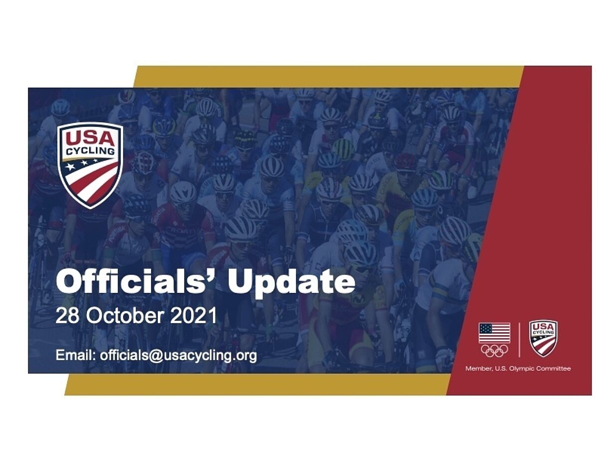 October Officials Webinar