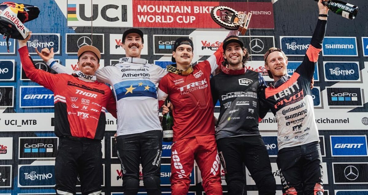 Norton Gwin Val di Sole Podium