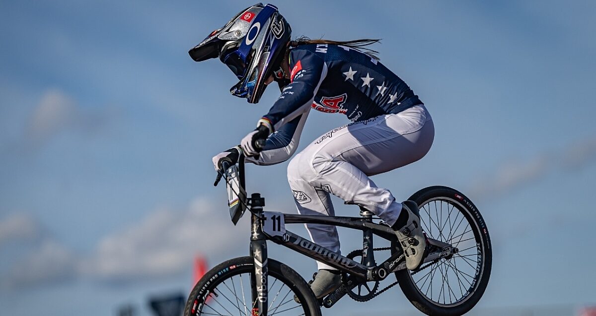 Paris 2024 BMX Racing Alise Willoughby 1130x600