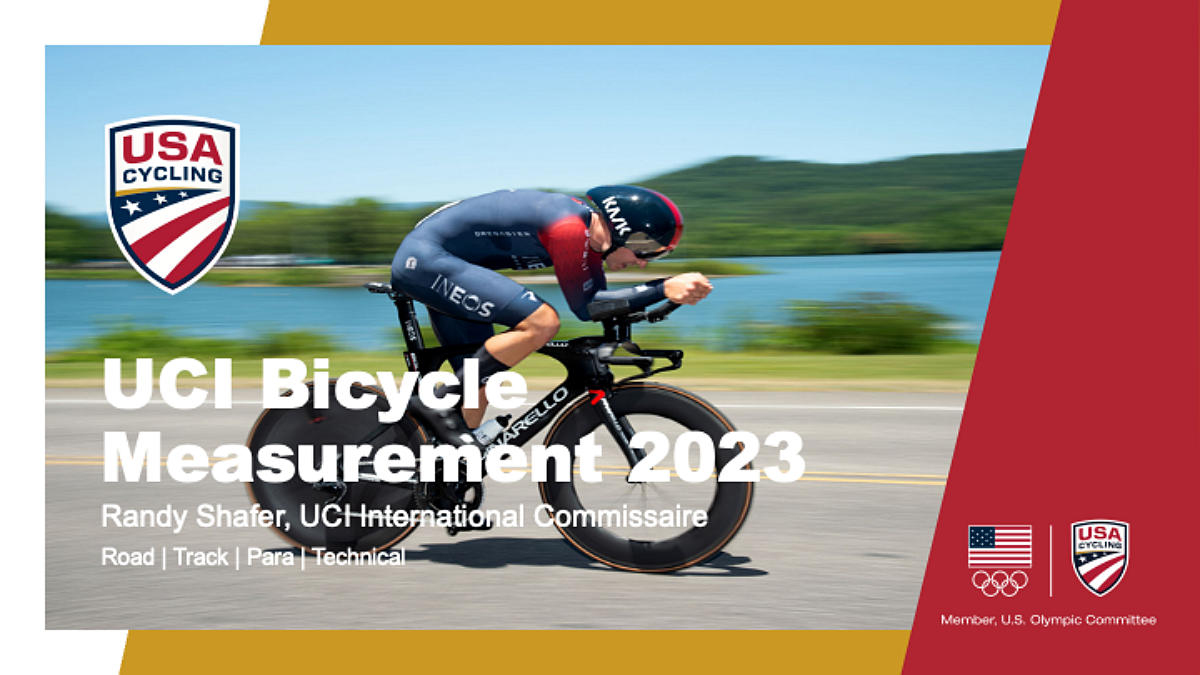 March 2023 Officials Webinar Bike Measurements